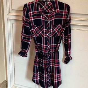Plaid Flannel Dress/Tunic by Evereve